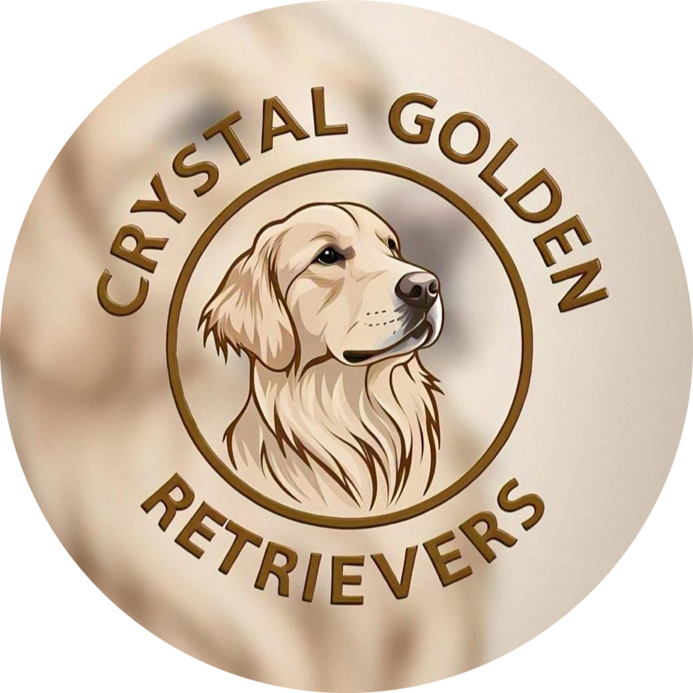 Crystal Golden Retrievers Logo